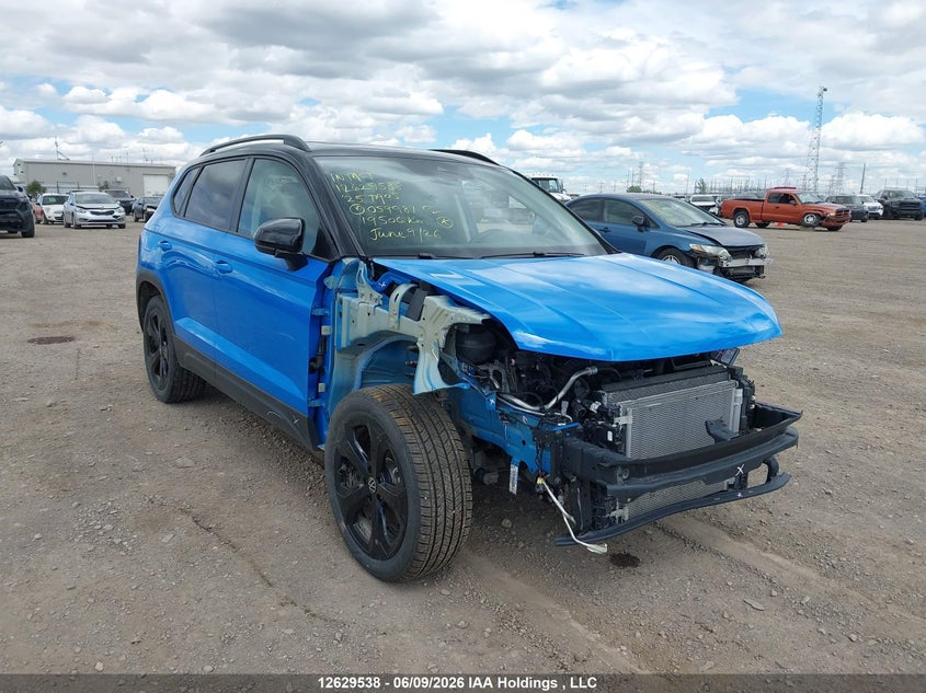 2025 VOLKSWAGEN TAOS SE BLACK