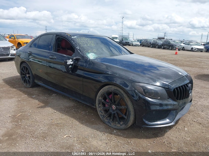 2015 MERCEDES BENZ C 300 4MATIC