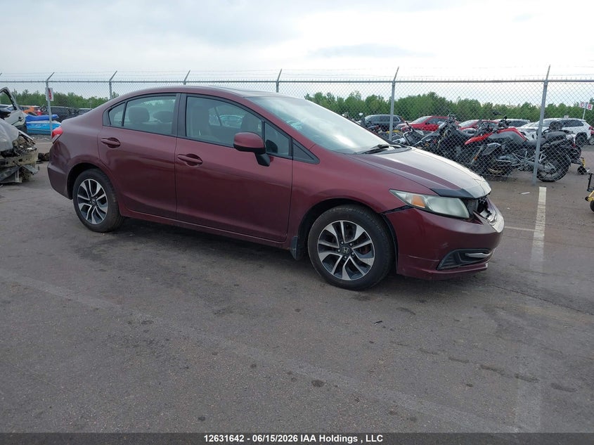 2013 HONDA CIVIC EX 4DR