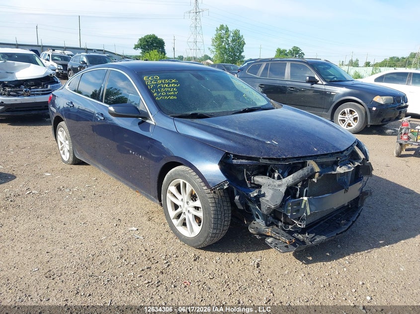 2017 CHEVROLET MALIBU 1LT