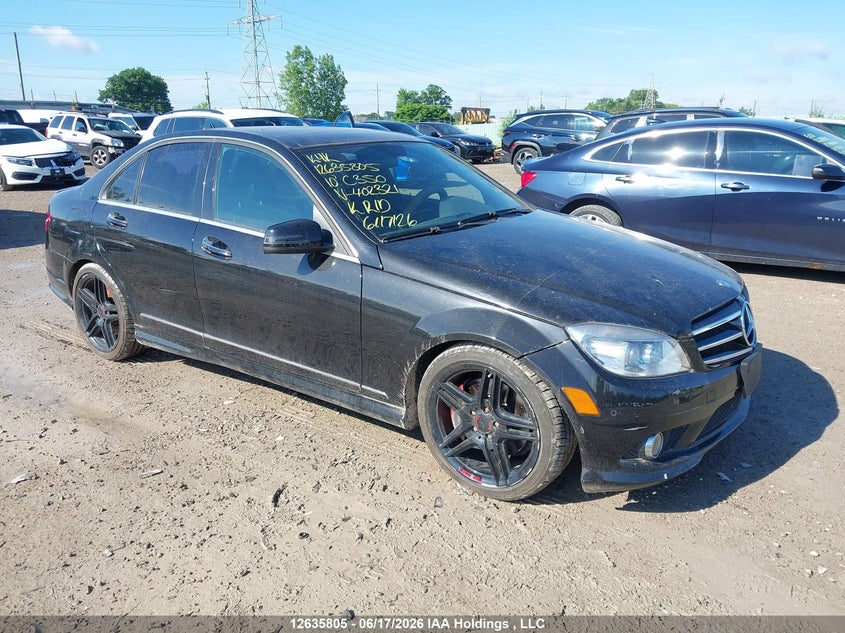 2010 MERCEDES BENZ C 350 4MATIC