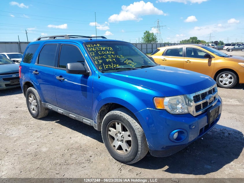 2012 FORD ESCAPE