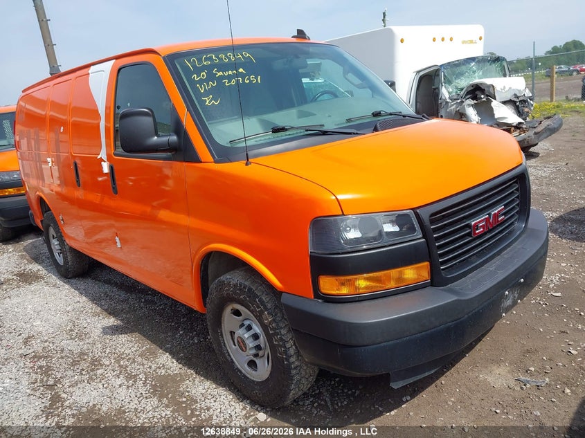 2020 GMC SAVANA G2500