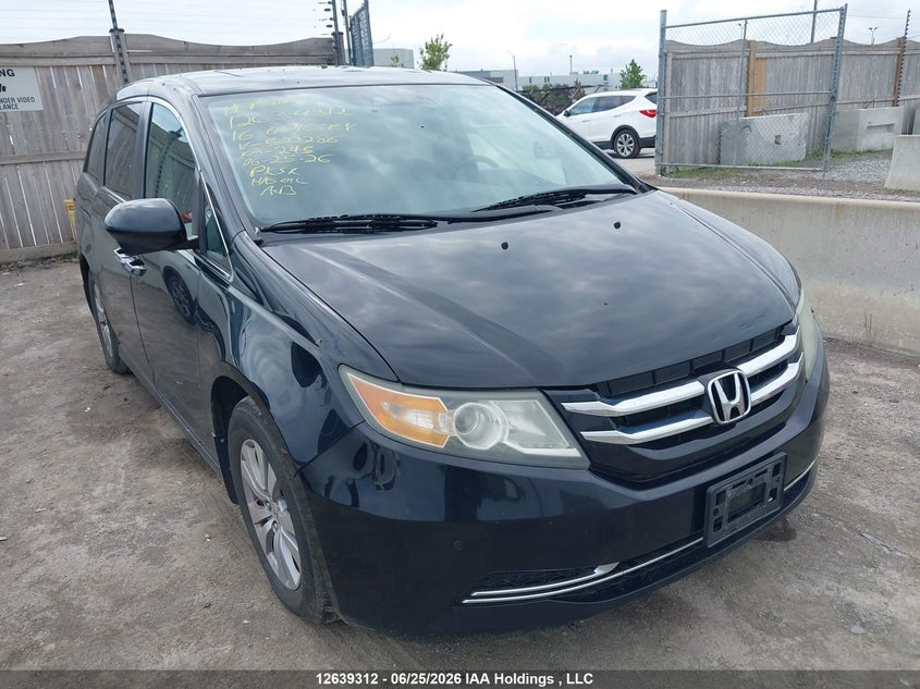 2016 HONDA ODYSSEY EXL