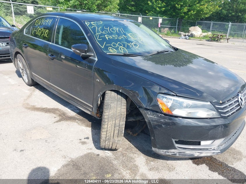 2012 VOLKSWAGEN PASSAT SEL
