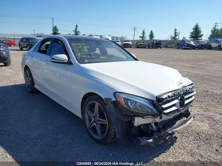 2018 MERCEDES BENZ C 300 4MATIC