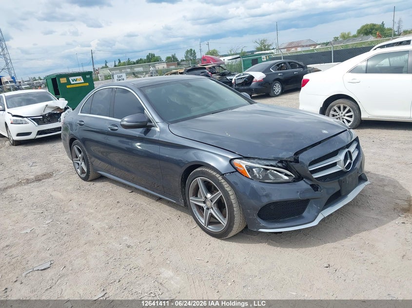 2016 MERCEDES BENZ C 300 4MATIC