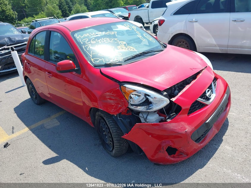 2017 NISSAN MICRA S/SR/SV