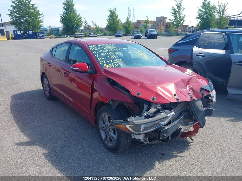 2018 HYUNDAI ELANTRA SEL/VALUE/LIMITED