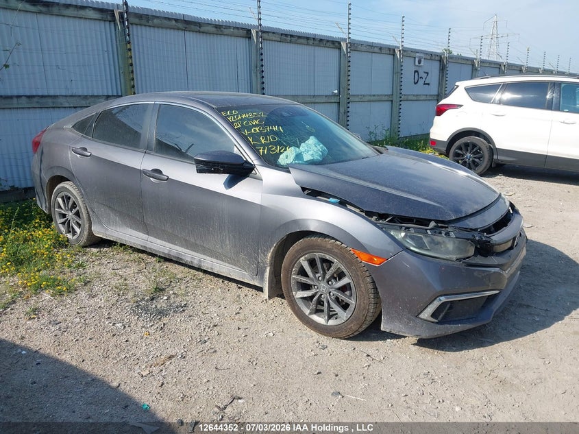 2021 HONDA CIVIC EX 4DR