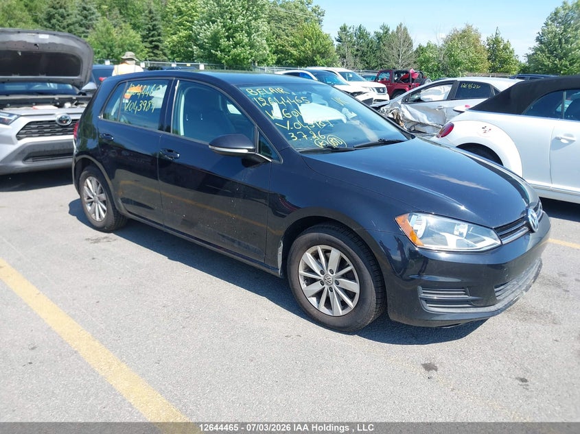 2016 VOLKSWAGEN GOLF