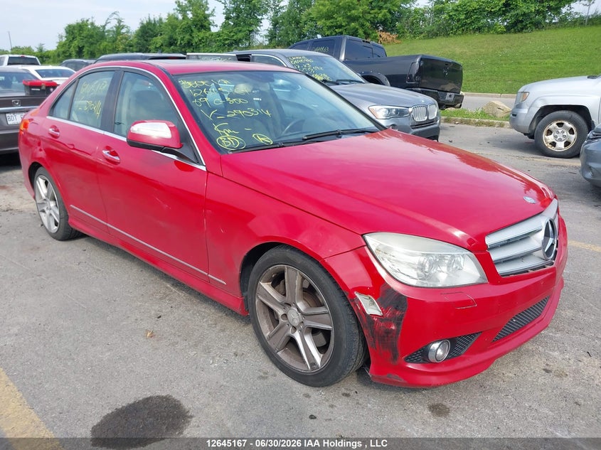 2009 MERCEDES BENZ C 300 4MATIC