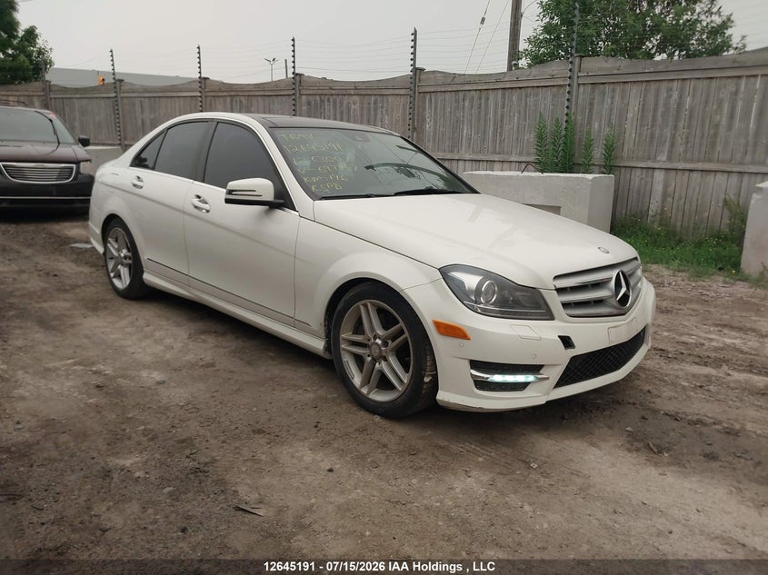 2012 MERCEDES BENZ C 300 4MATIC