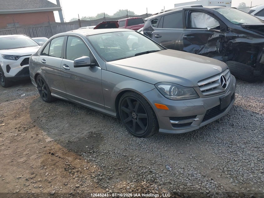 2012 MERCEDES BENZ C 350 4MATIC