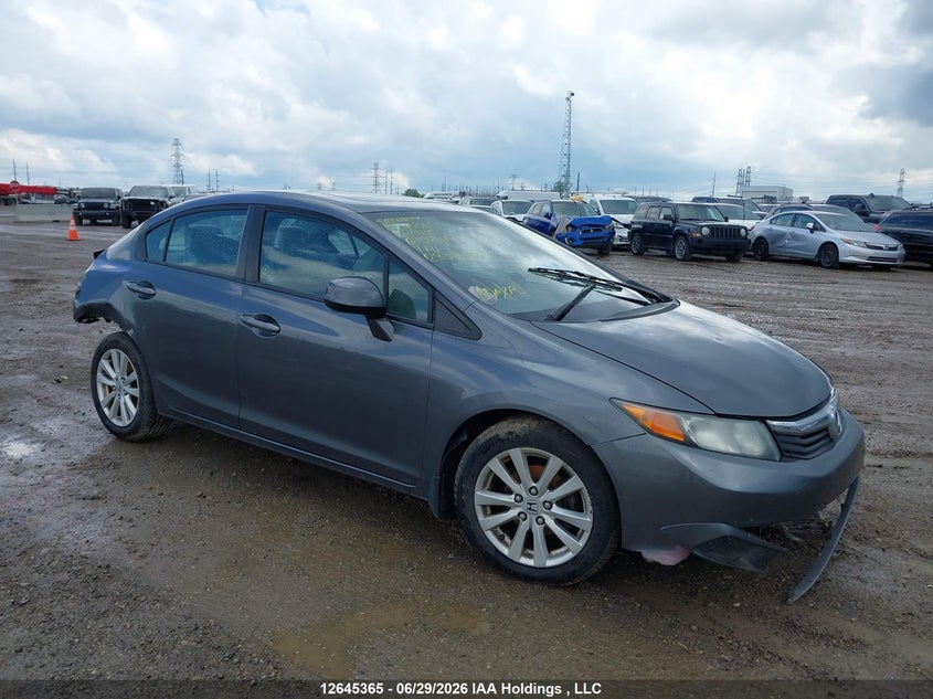 2012 HONDA CIVIC EX 4DR