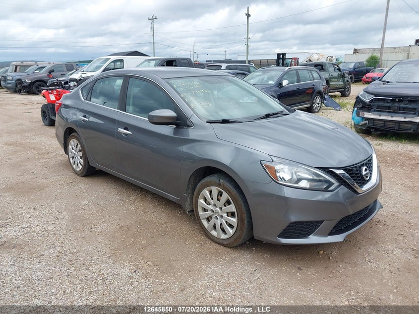 2019 NISSAN SENTRA S/SV/SR/SL