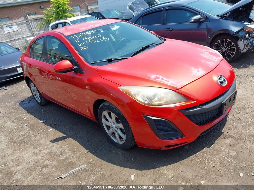 2011 MAZDA MAZDA3 GX