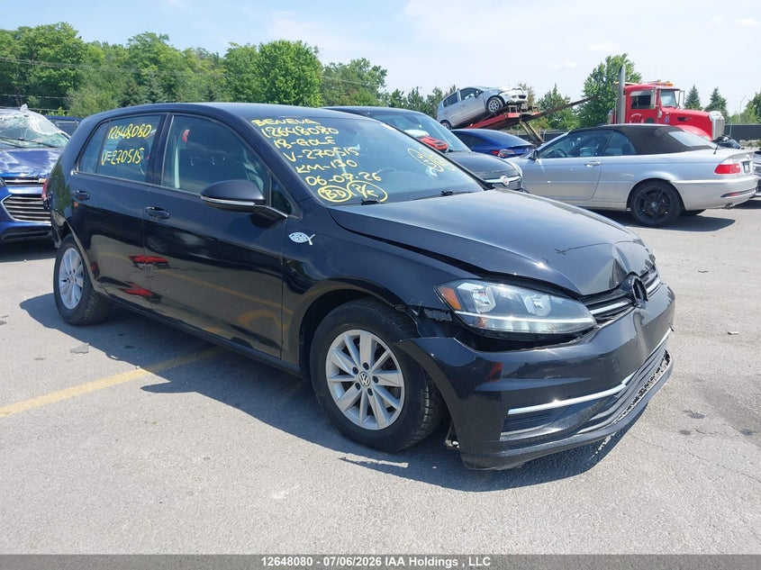 2018 VOLKSWAGEN GOLF 1.8 TSI COMFORTLINE/1.8 TSI HIGHLINE/1.8 TSI TRENDLINE