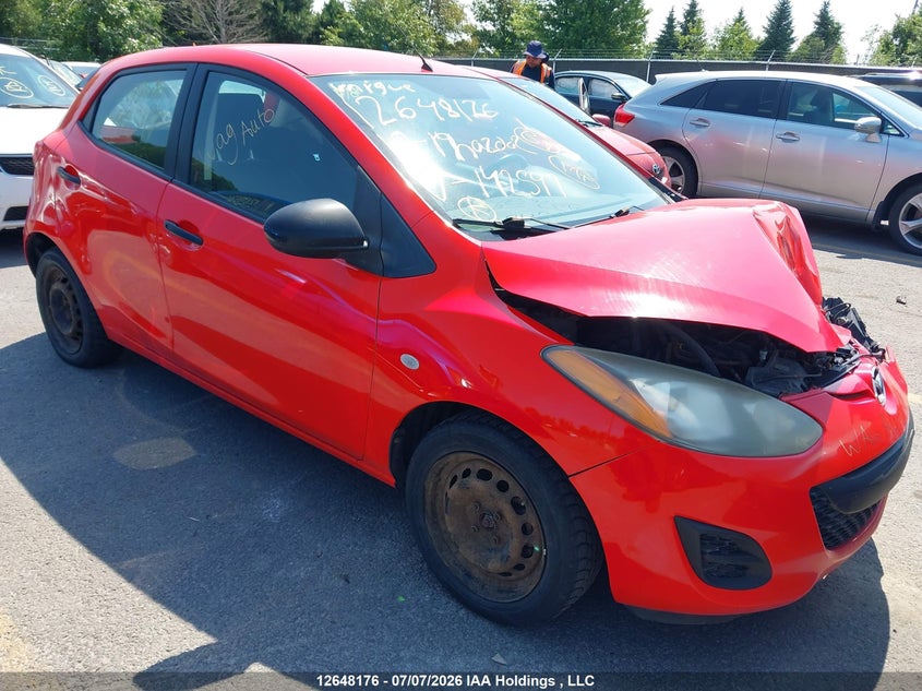 2012 MAZDA MAZDA2