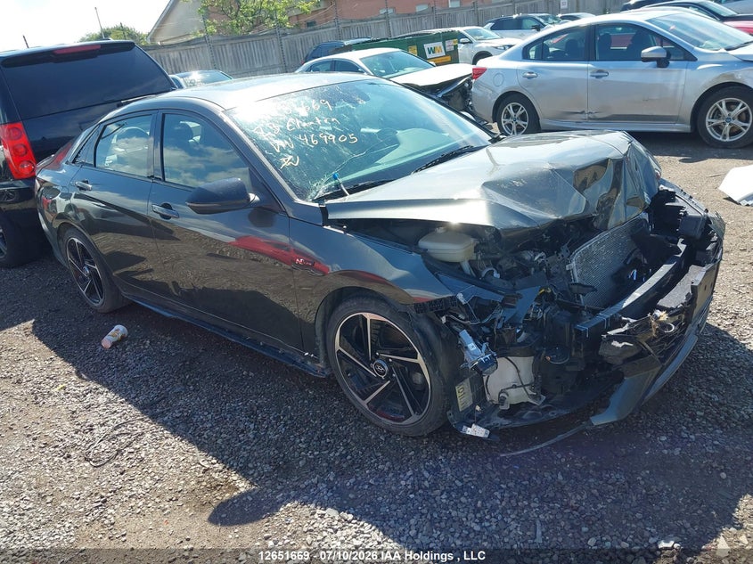 2023 HYUNDAI ELANTRA N LINE UNLIMITED DCT