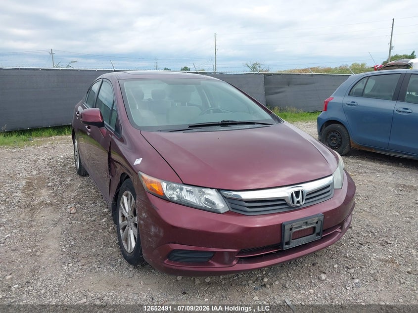 2012 HONDA CIVIC EX 4DR