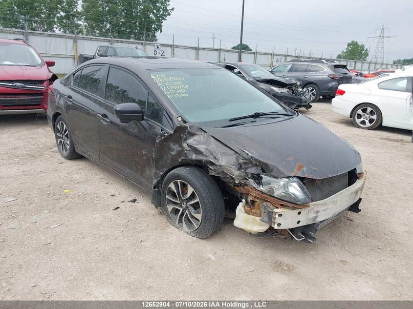 2014 HONDA CIVIC EX 4DR