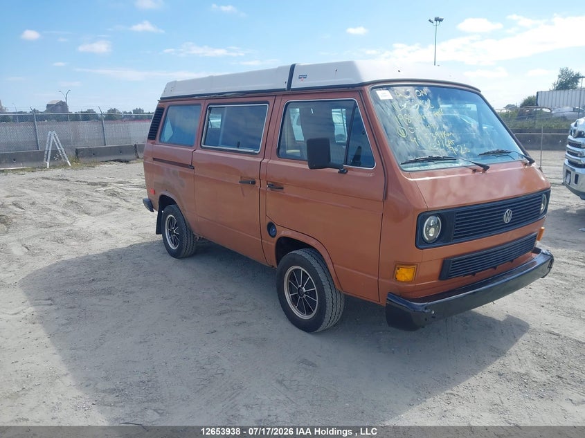 1984 VOLKSWAGEN VANAGON CAMPMOBILE