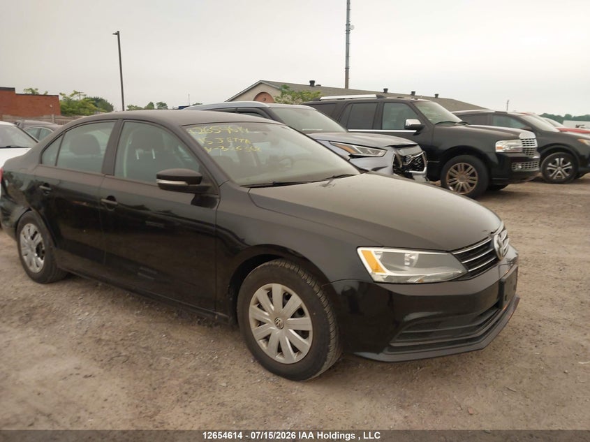 2015 VOLKSWAGEN JETTA S