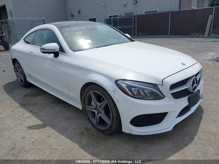 2018 MERCEDES BENZ C 300 4MATIC