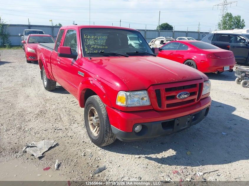 2010 FORD RANGER SUPER CAB