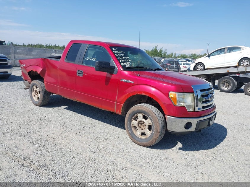 2011 FORD F150 SUPER CAB