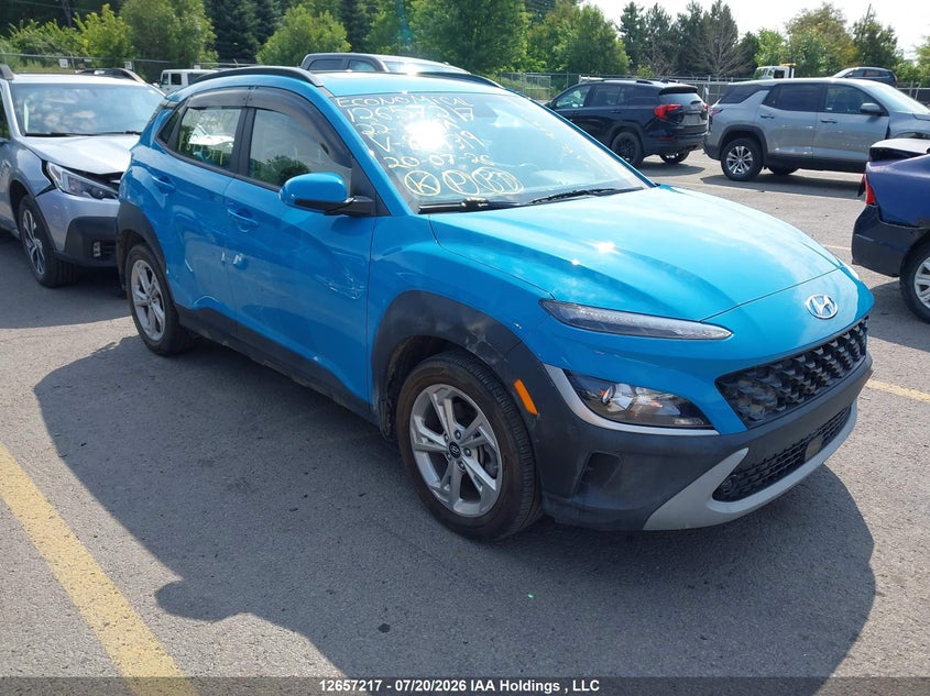2022 HYUNDAI KONA PREFERRED AWD WITH SUN AND LEATHER PACKAGE