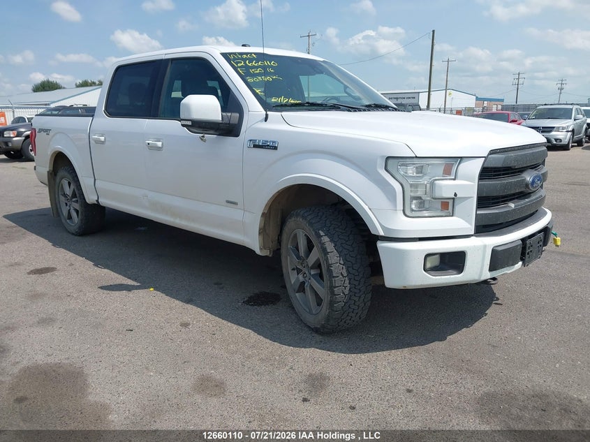 2016 FORD F150 SUPERCREW