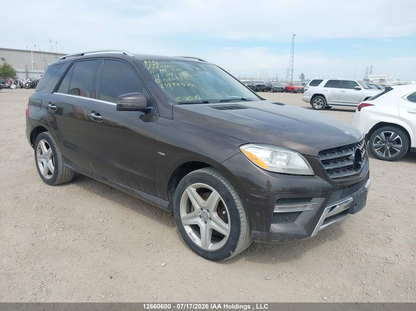 2012 MERCEDES BENZ ML 350 BLUETEC 4MATIC