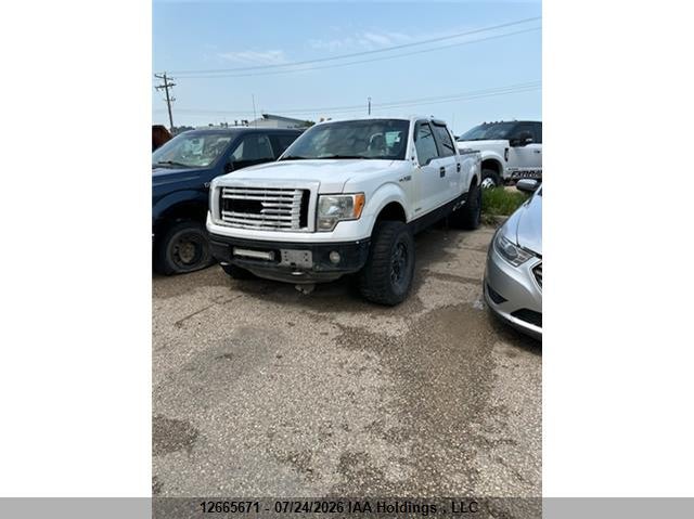 2012 FORD F150 SUPERCREW
