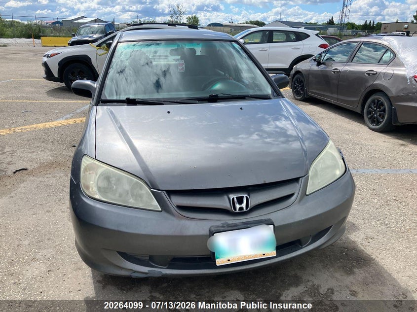 2005 HONDA CIVIC SE