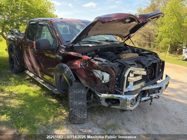 2015 FORD F150 SUPER CAB