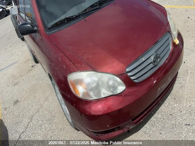 2004 TOYOTA COROLLA