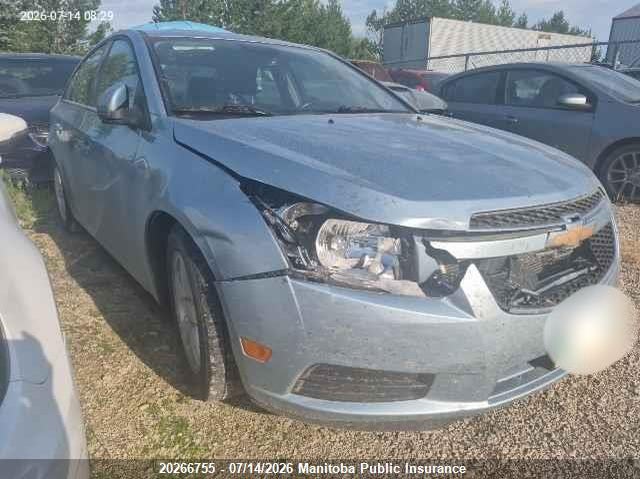 2012 CHEVROLET CRUZE LT TURBO