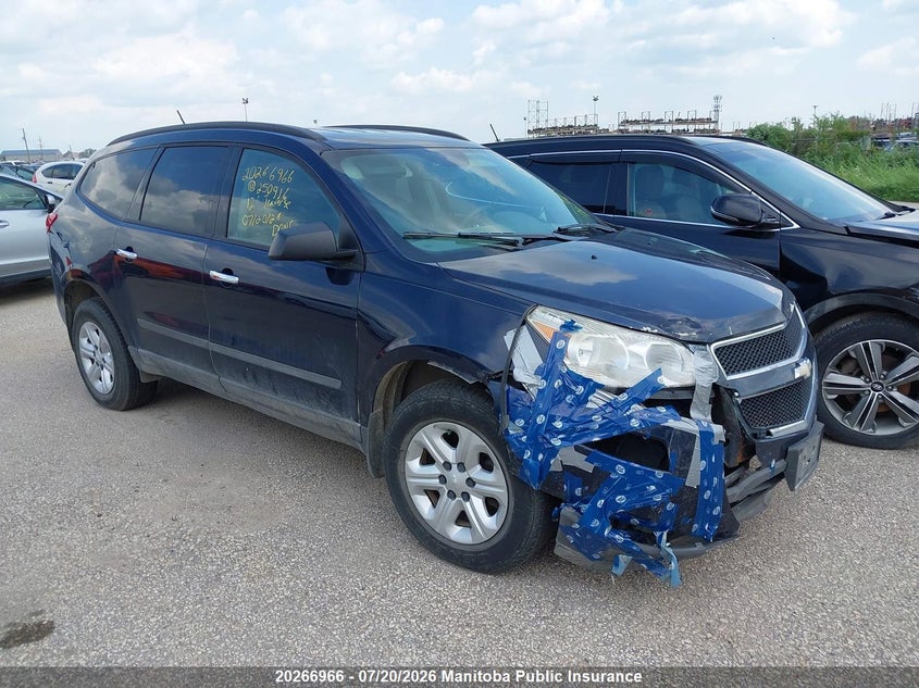 2012 CHEVROLET TRAVERSE LS