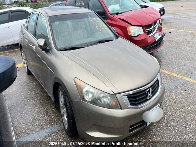 2008 HONDA ACCORD EX-L