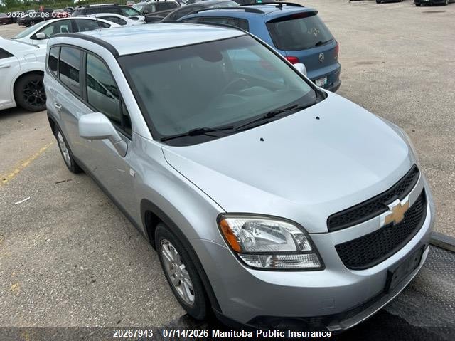 2012 CHEVROLET ORLANDO LT