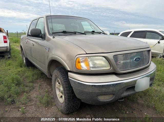 2002 FORD F150 SUPERCREW