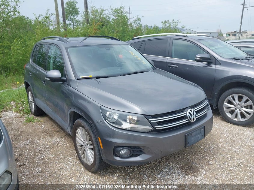 2016 VOLKSWAGEN TIGUAN 2.0 TSI