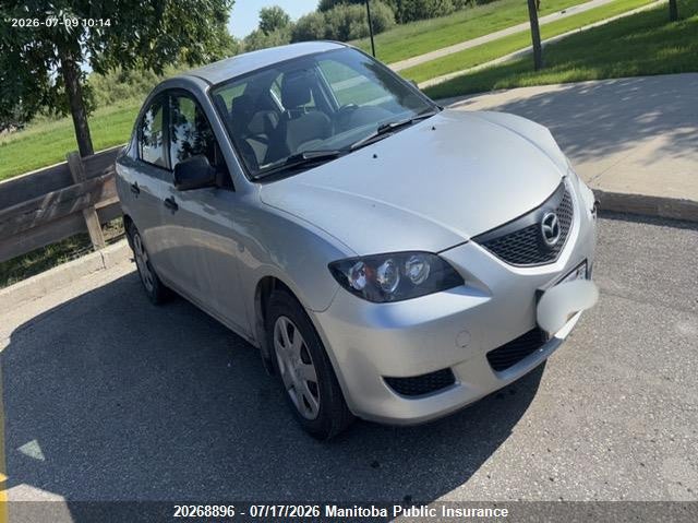 2006 MAZDA MAZDA3 GX