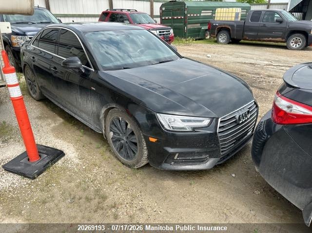 2017 AUDI A4 2.0T QUATTRO