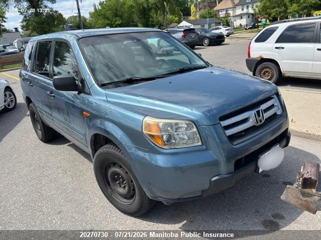 2007 HONDA PILOT LX