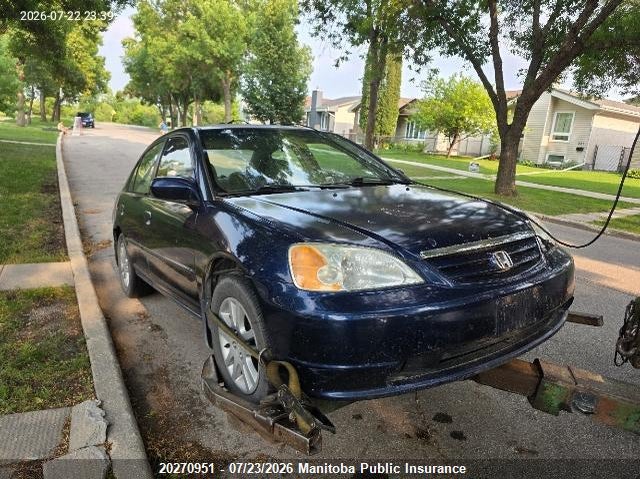 2002 HONDA CIVIC LX