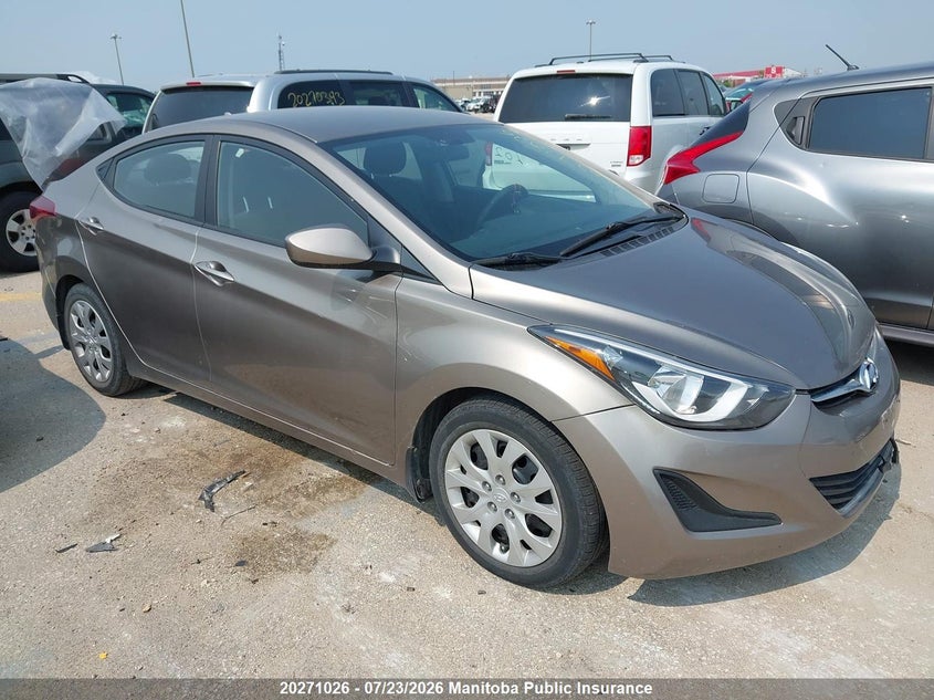 2015 HYUNDAI ELANTRA GL