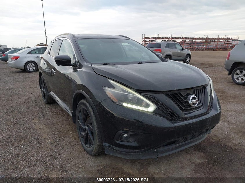 2018 NISSAN MURANO S/SL/SV/PLATINUM